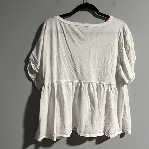 Free People We The Free Odyssey Tee in White - Picture 4 of 6